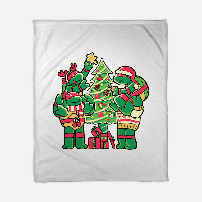 Cozy Xmas-None-Fleece-Blanket-naomori