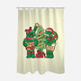 Cozy Xmas-None-Polyester-Shower Curtain-naomori