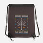 Rockin Around The White Tree-None-Drawstring-Bag-NMdesign