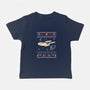 Space Night Xmas-Baby-Basic-Tee-marsdkart