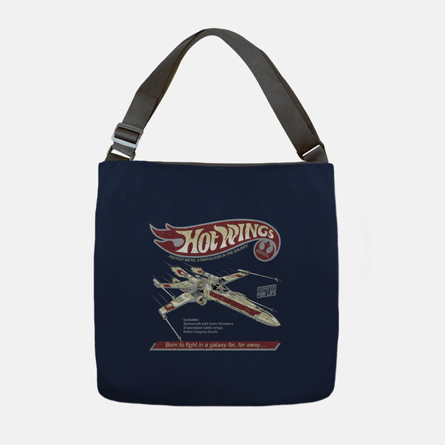 Hot Wings Rebel-None-Adjustable Tote-Bag-NMdesign