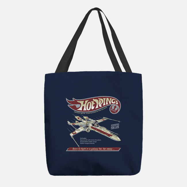 Hot Wings Rebel-None-Basic Tote-Bag-NMdesign