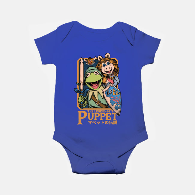 Legend Of The Puppet-Baby-Basic-Onesie-Studio Mootant