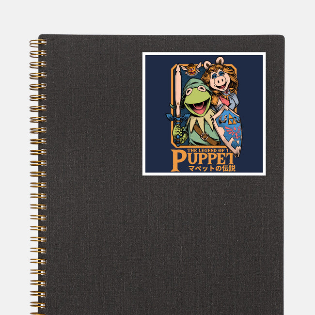 Legend Of The Puppet-None-Glossy-Sticker-Studio Mootant