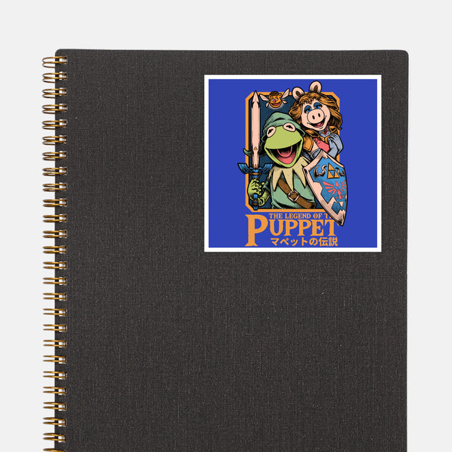 Legend Of The Puppet-None-Glossy-Sticker-Studio Mootant