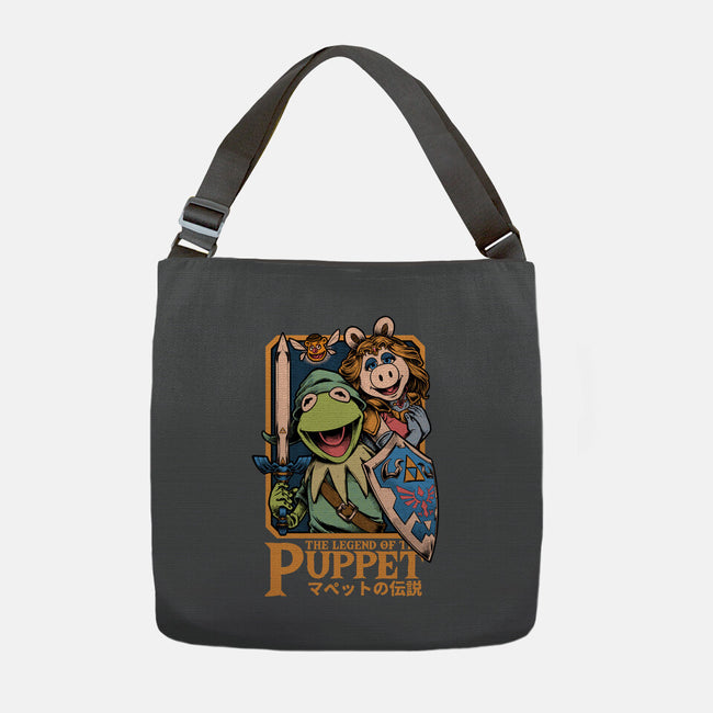 Legend Of The Puppet-None-Adjustable Tote-Bag-Studio Mootant