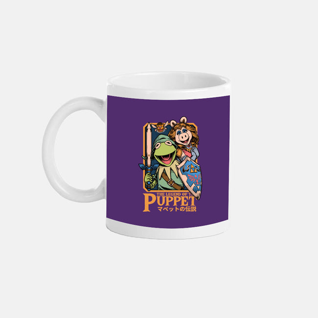 Legend Of The Puppet-None-Mug-Drinkware-Studio Mootant