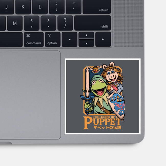 Legend Of The Puppet-None-Glossy-Sticker-Studio Mootant