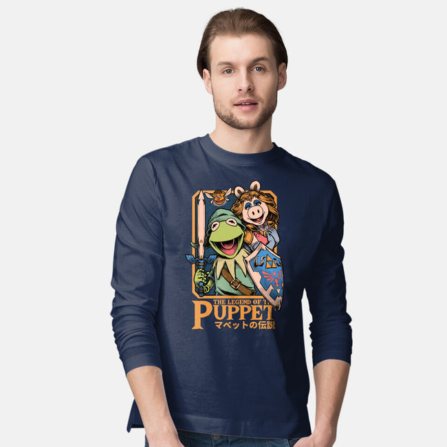 Legend Of The Puppet-Mens-Long Sleeved-Tee-Studio Mootant