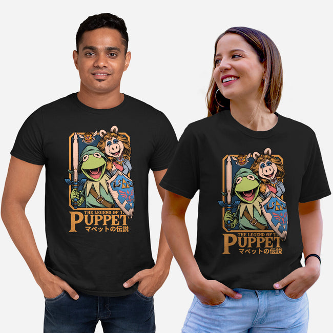 Legend Of The Puppet-Unisex-Basic-Tee-Studio Mootant