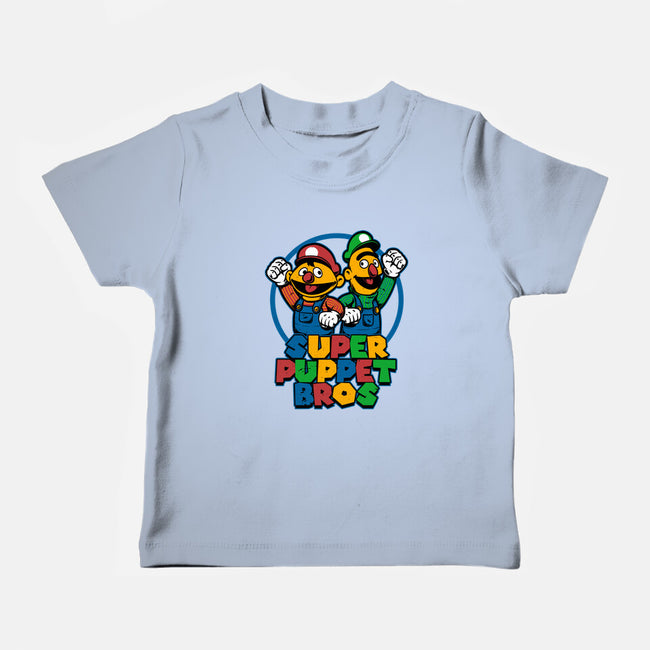 Puppet Bros Game-Baby-Basic-Tee-Studio Mootant