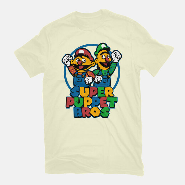 Puppet Bros Game-Mens-Basic-Tee-Studio Mootant