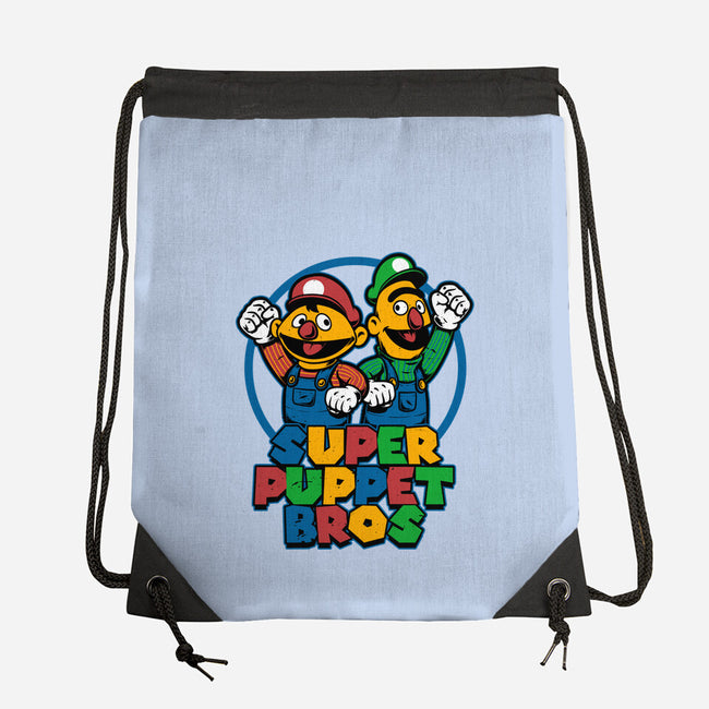 Puppet Bros Game-None-Drawstring-Bag-Studio Mootant