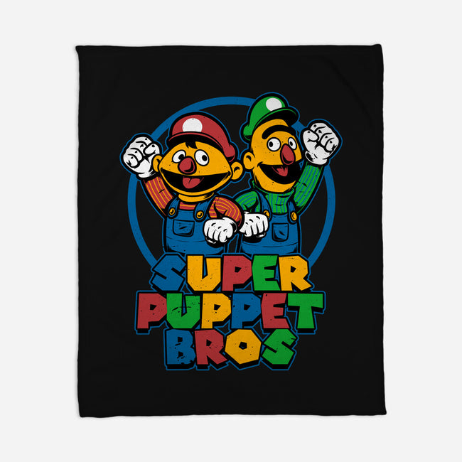 Puppet Bros Game-None-Fleece-Blanket-Studio Mootant