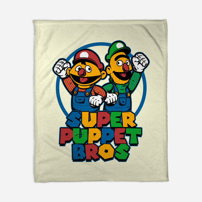 Puppet Bros Game-None-Fleece-Blanket-Studio Mootant