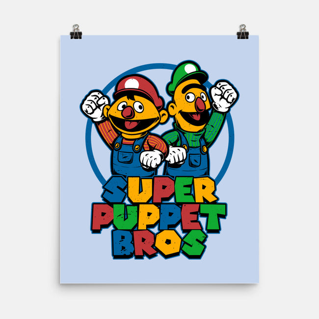 Puppet Bros Game-None-Matte-Poster-Studio Mootant