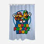 Puppet Bros Game-None-Polyester-Shower Curtain-Studio Mootant