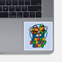 Puppet Bros Game-None-Glossy-Sticker-Studio Mootant