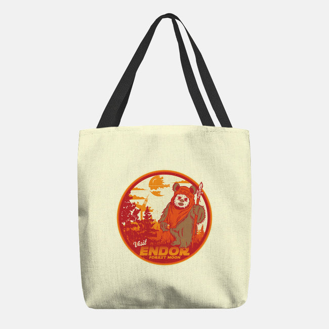 Visit The Forest Moon-None-Basic Tote-Bag-CarloJ1956