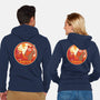 Visit The Forest Moon-Unisex-Zip-Up-Sweatshirt-CarloJ1956