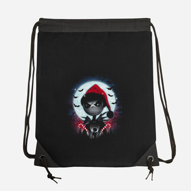 Nightmare Christmas-None-Drawstring-Bag-dandingeroz