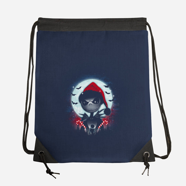 Nightmare Christmas-None-Drawstring-Bag-dandingeroz