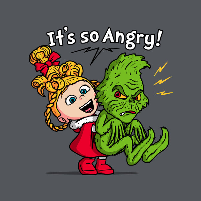 It's So Angry-Womens-Fitted-Tee-Raffiti