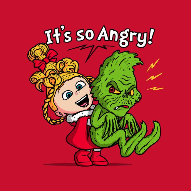 It's So Angry-Youth-Crew Neck-Sweatshirt-Raffiti