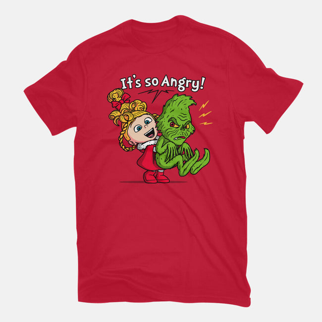 It's So Angry-Womens-Basic-Tee-Raffiti