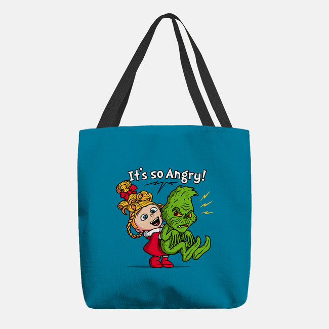 It's So Angry-None-Basic Tote-Bag-Raffiti