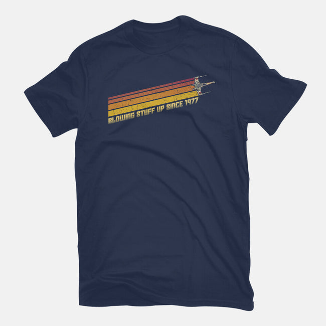 Blowing Stuff Up Since 1977-Mens-Heavyweight-Tee-kg07