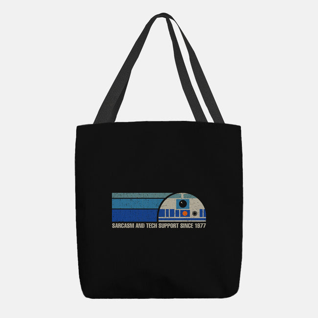 Sarcasm And Tech Support-None-Basic Tote-Bag-kg07