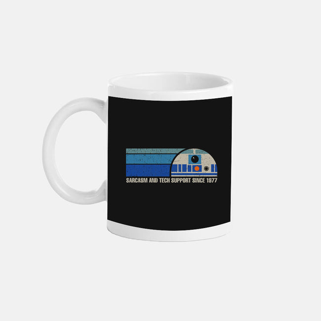 Sarcasm And Tech Support-None-Mug-Drinkware-kg07