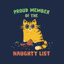 Proud Member Of The Naughty List-Womens-Basic-Tee-kg07