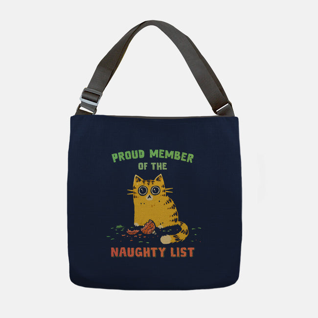 Proud Member Of The Naughty List-None-Adjustable Tote-Bag-kg07