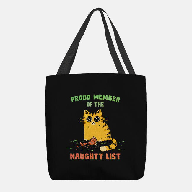 Proud Member Of The Naughty List-None-Basic Tote-Bag-kg07