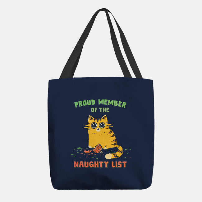 Proud Member Of The Naughty List-None-Basic Tote-Bag-kg07