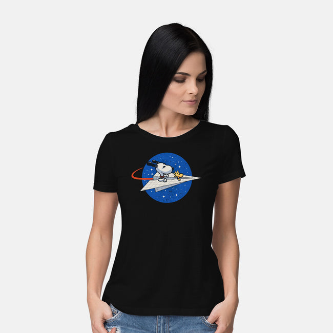 Space Voyager-Womens-Basic-Tee-erion_designs