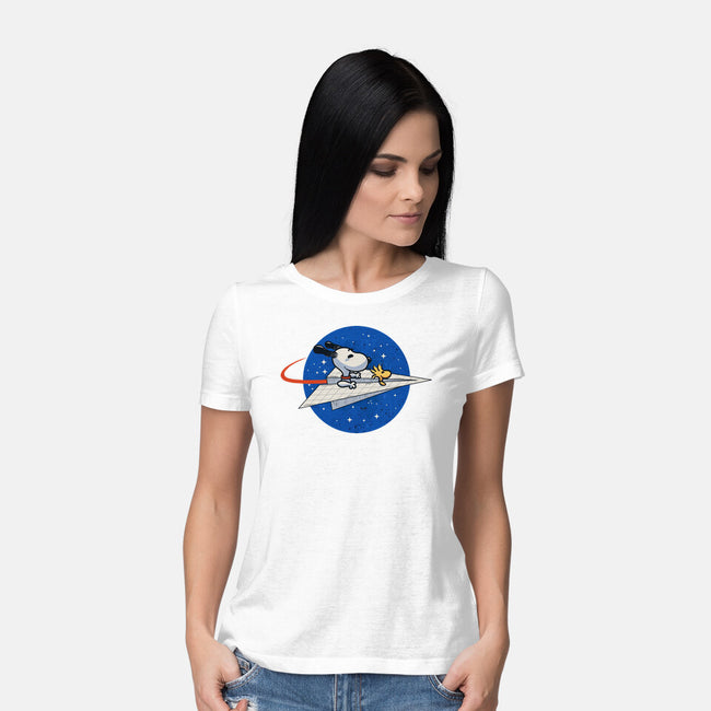 Space Voyager-Womens-Basic-Tee-erion_designs