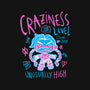 Craziness Level-Womens-Off Shoulder-Tee-demonigote