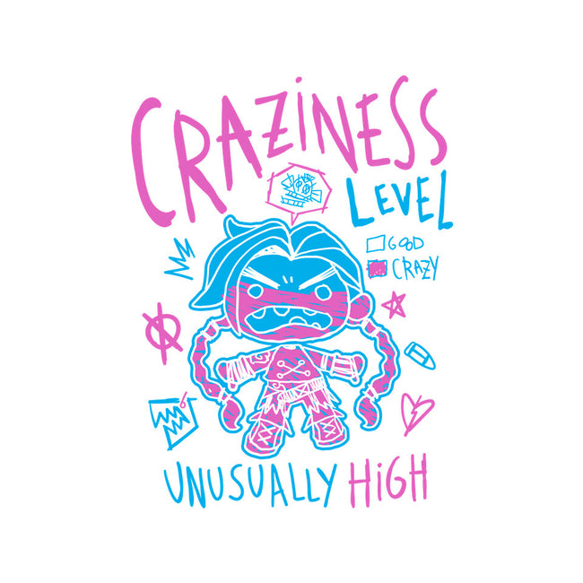 Craziness Level-Youth-Crew Neck-Sweatshirt-demonigote