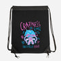 Craziness Level-None-Drawstring-Bag-demonigote