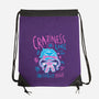 Craziness Level-None-Drawstring-Bag-demonigote