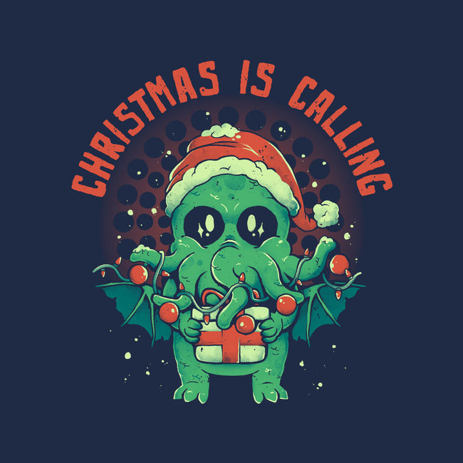Christmas Is Calling-Womens-Basic-Tee-eduely