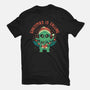 Christmas Is Calling-Womens-Basic-Tee-eduely