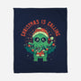 Christmas Is Calling-None-Fleece-Blanket-eduely