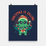 Christmas Is Calling-None-Matte-Poster-eduely