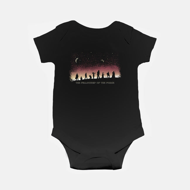 The Fellowship Of The Force-Baby-Basic-Onesie-NMdesign