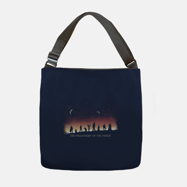 The Fellowship Of The Force-None-Adjustable Tote-Bag-NMdesign