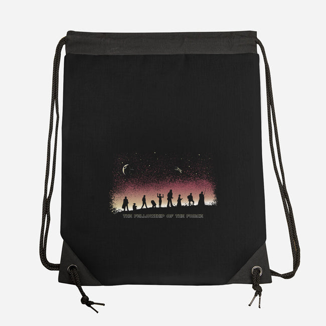 The Fellowship Of The Force-None-Drawstring-Bag-NMdesign